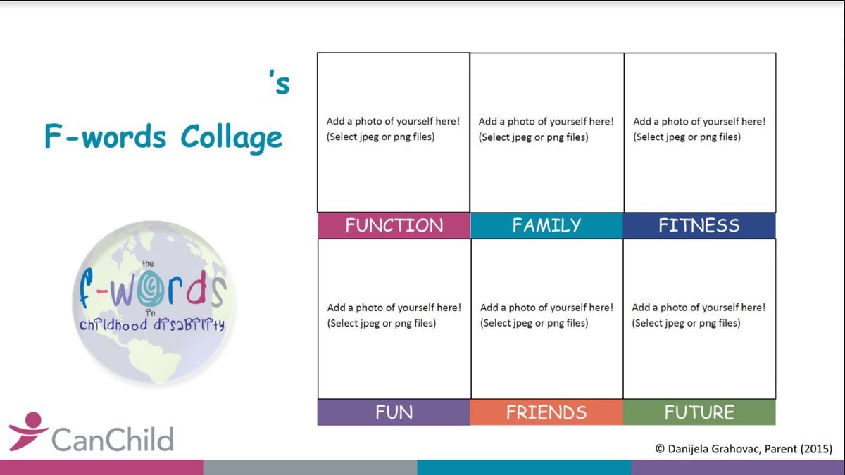 F words Tools CanChild